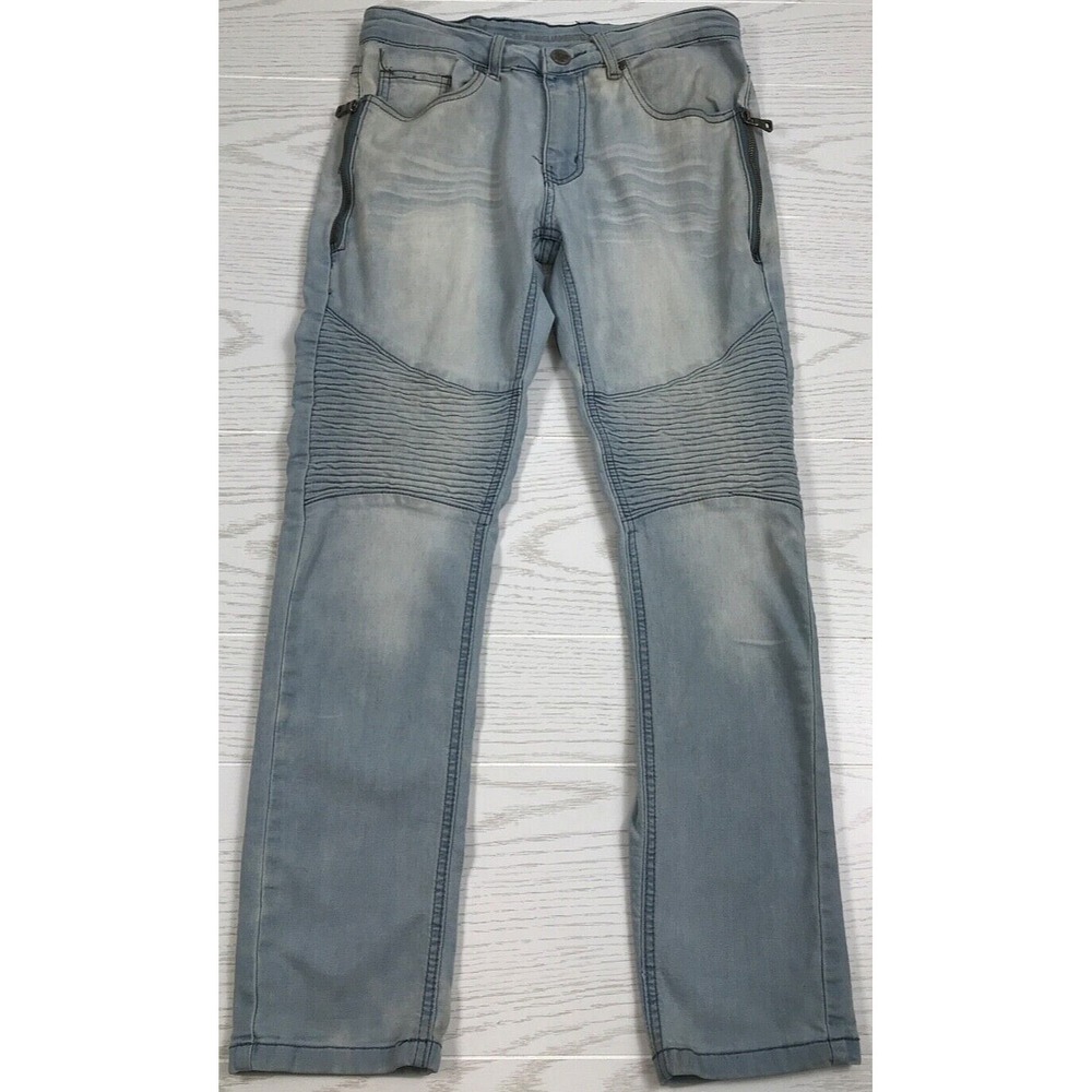 Versace V1969 Italia Abbigliamento Sportivo Jeans Mens 28x30 Blue Srl Premium View 2